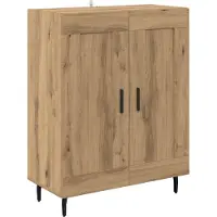 vidaXL Highboard 2 stk. Artisan-Eiche 69,5 x 34 x 180 cm Holzwerkstoff