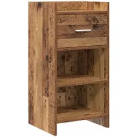 Syfax Sideboard Altholz 40 x 36 x 80 cm Holzwerkstoff