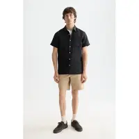 Scotch & Soda Core Linen Kurzarmhemd
