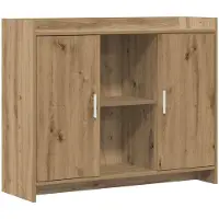 Syfax Sideboard Artisan Oak 98,5 x 33 x 80 cm Holzwerkstoff