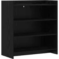 Syfax Sideboard Schwarze Eiche 75 x 36 x 80 cm Holzwerkstoff