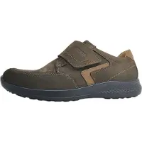 Jomos Campus Weite H Herrenschuhe Slipper Klettschuh Braun Freizeit