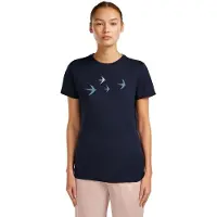 Icebreaker Damen T-Shirts/Tanks ku.Arm Da Merino 150 Tech Lite SS Tee Bird Transit