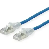 Secomp DÄTWYLER Patchkabel Cat.6A (Class EA) S/FTP, CU 7702 flex LSOH, AMP v2, blau, 15 m
