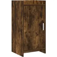 Syfax Sideboard Geräucherte Eiche 40 x 36 x 80 cm Holzwerkstoff