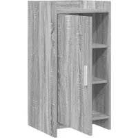 vidaXL Sideboard Grau Sonoma 40 x 36 x 80 cm Holzwerkstoff