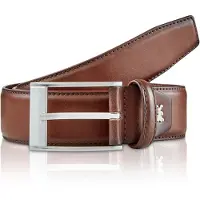 Lerros Ledergürtel "Citybelt *Shade*", Herren, Gr. 95, braun (cognac), Materialmix, Gürtel Ledergürtel