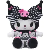 Sakami Merchandise Sanrio Pink Black Party Series Plüschfigur Kuromi 22 cm