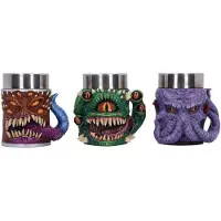 Ginza.se Dungeons &amp; Dragons Mini Glasses X3 8.8cm Dekorativer Kelch