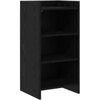Syfax Sideboard Schwarze Eiche 40 x 36 x 80 cm Holzwerkstoff