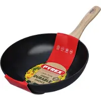 Pyrex Wok - - Cook & Care - 28 cm - Antihaftbeschichtung - Induktionsgeeignet - PFAS-frei