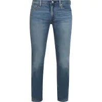 Levi's 1100000002199 "511 SLIM", Herren, Gr. 32, Länge 34, blau (waterfall cool), Denim/Jeans, Obermaterial: 99% Baumwolle, 1% Elasthan, slim fit lang, Jeans 1100000002199, mit Stretch