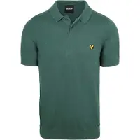 Lyle & Scott Strick-Poloshirt Grün