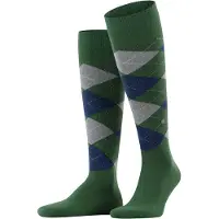 Burlington "King" Einheitsgröße 40-46, Argyle-Muster, gekämmte Baumwolle