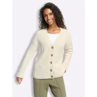HEINE Strickjacke in ecru | Gr.: 44