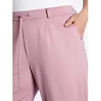 Inspirationen Jogger Pants , Damen, Gr. 36, Normalgrößen, lila (mauve), 58% Viskose, 36% Polyamid, 6% Elasthan, unifarben, Hosen Jogger Pants