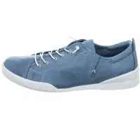 Andrea conti Damen Schnürer in Blau, Größe 38