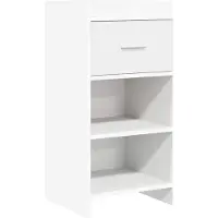 vidaXL Sideboard Weiß 40 x 36 x 80 cm Holzwerkstoff