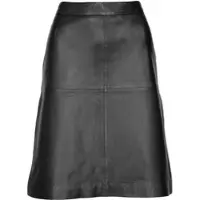 Jcc Lederrock "Rock 3102226", Damen, Gr. 42, schwarz, Obermaterial: 100% Schafsleder sheepskin. Futter: 100% Baumwolle CO., Röcke Lederrock