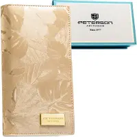 Peterson Damen Geldbörse Leder+PU PTN PS1431-MLF-2548 Beige