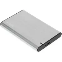 IBox HD-05, HDD / SSD-Gehäuse, 2.5", Serial ATA III, 5 Gbit/s, USB Anschluss, Grau