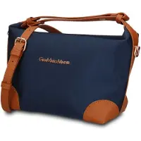 Gian Marco Venturi Novella Pro Handtasche Schwarz und Braun Vegan Leather mit Reißverschluss Black + Brown UNICA 22x15x10 cm 9030 BLACK BROWN