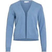 Vila Viril Kurzer Offener Strickjacke