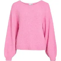 Vila Vimarley U-boot-ausschnitt Strickpullover