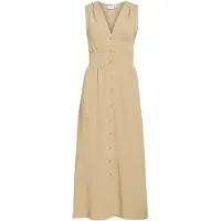 Vila Viskov V-ausschnitt Maxikleid