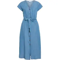 Vila Vimaia Kurzärmeliges Maxikleid