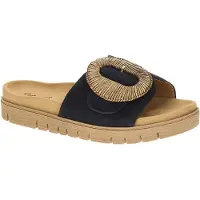 Gabor Damen Pantolette, blau, Gr.43