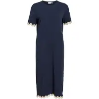Vila Vicalisa Kurzärmeliges Midikleid