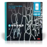 Nedis WIFILXC03W400 SmartLife Weihnachtsbeleuchtung Wi-Fi Kaltweiß 400 LEDs 8 m