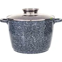 Klausberg Topf mit Marmorbeschichtung 6,2L 24cm KB-7525
