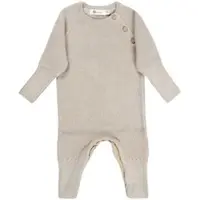 Sterntaler Overall "Strick-Overall", Jungen, Gr. 80, EURO, beige (sand), Overalls Overall
