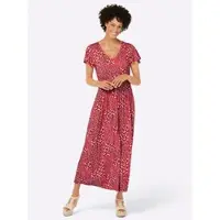 Witt Weiden Jersey-Kleid in erdbeere-champagner-bedruckt | Gr.: 19