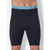 Witt Lange Unterhose "Hose knielang Hose knielang 2 Stück", Herren, Gr. 9, 2 Stk., Interlock-Jersey, blau (marine, mittelblau), Interlock-Jersey, , Unterhosen Lange Unterhose