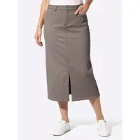 Witt Weiden Jeans-Rock in taupe | Gr.: 22