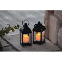 Flower Power Schlaraffenland LED Outdoor Kerze MEDIA BOX inkl. Fernbedienung 10 x 20 cm, 5712