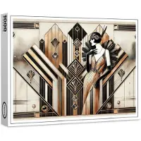 Raxxa Premium-Puzzle "Gatsby Glamour Art Deco Scene", 1000 Teile