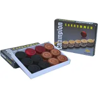 HOT Games Carrom Spielsteine Set Champion