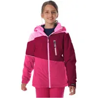Killtec Skijacke "KSW 331 GRLS SKI JCKT" Atmungsaktive, wasserdichte Jacke mit Fleece-Innenseite, Skipasstasche