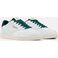 Reebok Sneaker CLASSIC "COURT ADVANCE", Mädchen, Gr. 38,5, grün (weiß, metalgrün, goldmet), Leder, Synthetik, Schuhe Sneaker