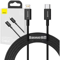 Baseus Superior Series Kabel USB-C auf iP, 20W, PD, 2m (schwarz)