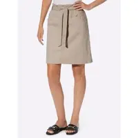 HEINE Jeans-Rock in beige | Gr.: 46