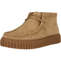 Clarks Torhill Hi Wildlederstiefel, Beige 44 EU