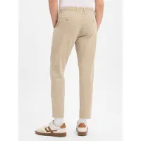 Lindbergh Cordhose , Herren, Gr. XXL, N-Gr, beige (lt stone), Cord, Obermaterial: 100% Baumwolle, unifarben, lang, Hosen Cordhose, Cord-Chino mit schmalem Bein