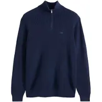 Levi's für Herren. 0058U-0000 Jersey HM Quarter Zip Marineblau (S), Lässig, Baumwolle, Langarm
