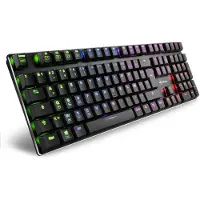 Sharkoon PureWriter RGB (schwarz, FR-Layout, Kailh Choc Low Profile Red)