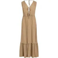 Vila Ärmelloses Maxikleid